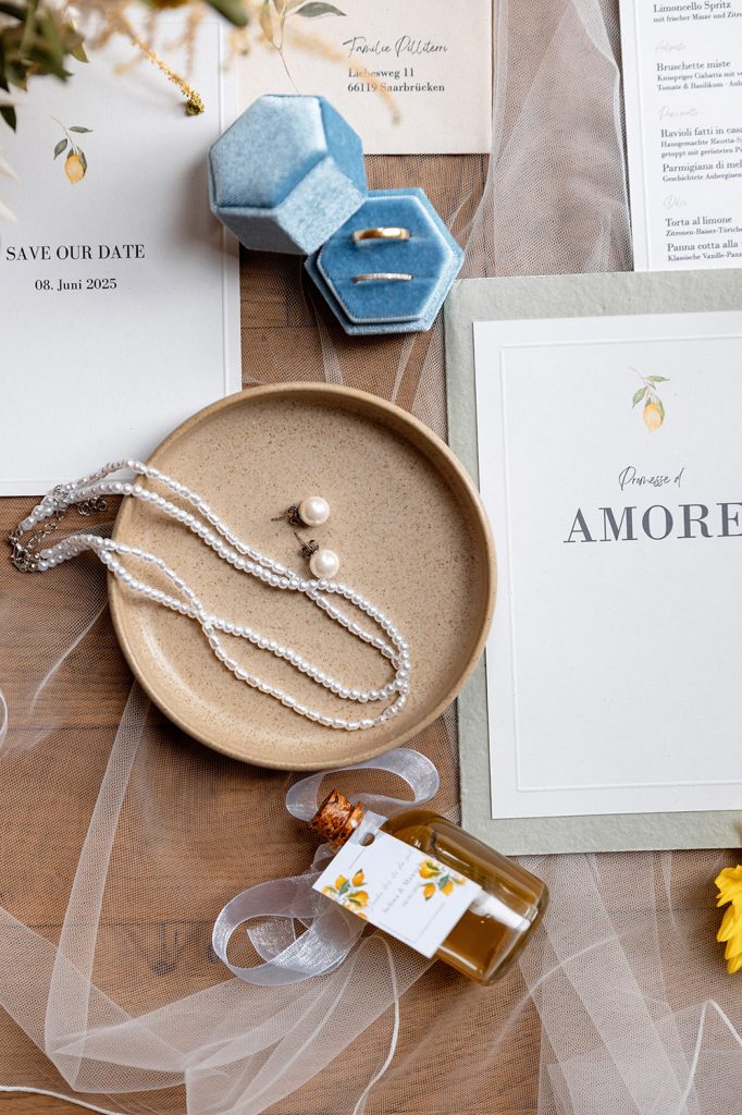 wedding photographer in Europe demo flat lay