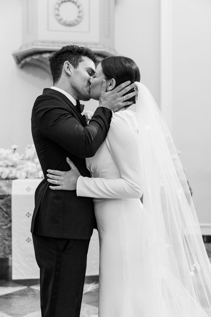 kiss in the church